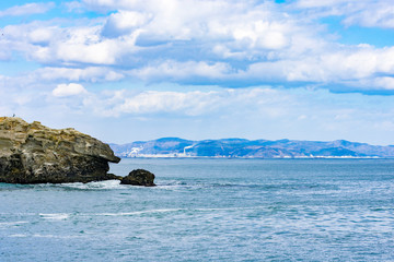 宮城　奥松島の宮戸島より望む