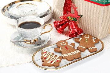 Christmas cookies or Christmas biscuits are traditionally sugar cookies or biscuits cut into various shapes related to Christmas.