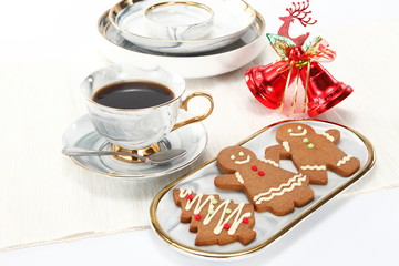Christmas cookies or Christmas biscuits are traditionally sugar cookies or biscuits cut into...