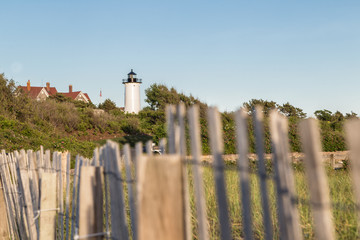 Fototapeta premium Nobska Lighthouse in Falmouth, Massachusetts