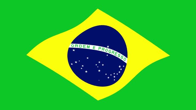 brazilian flag of brazil