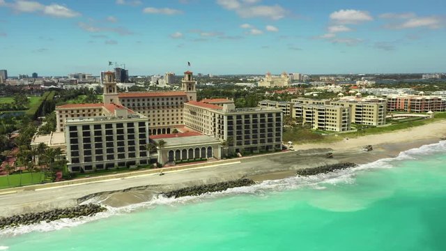 Palm Beach FL severe beach erosion 2020