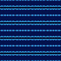 repeatable seamless pattern background with very dark blue, medium turquoise and strong blue colors. can be used for fashion textile, fabric prints and wrapping paper