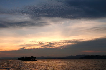 宍道湖の夕焼10