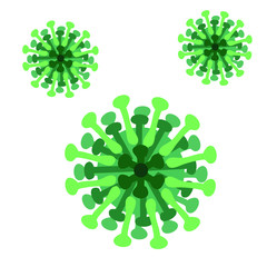 Covid-19 Coronavirus. World Health organization WHO introduced new official name for Coronavirus disease named COVID-19, dangerous virus vector illustration