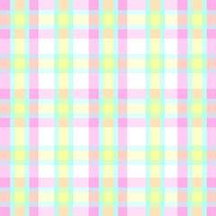 Pastel Checkered Seamless Pattern Tile