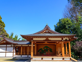 能楽を舞うための能楽殿（能舞台）