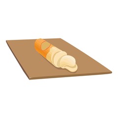 Shop butter icon. Cartoon of shop butter vector icon for web design isolated on white background