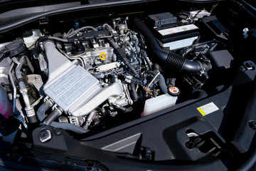 Fototapeta premium 車のターボエンジン