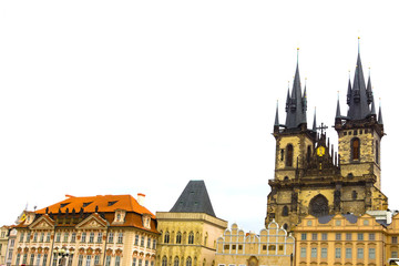 Fototapeta premium structure in old town square prague
