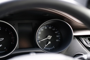 Naklejka premium 車の内装