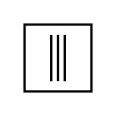 Clothing care. Vertical drying without spin. You can siccative clothes. For information instruction. Warning oh safe desiccation garment. Sticker on dress for business, production Vector illustration