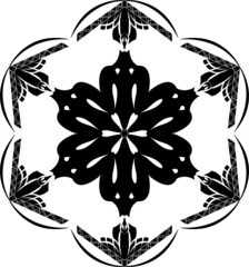 Mandalas for coloring book. Decorative round ornaments. Unusual flower shape. Oriental vector, Anti-stress therapy patterns. Weave design elements. Yoga logos Vector