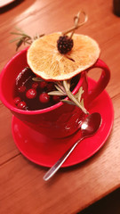 cranberry tea