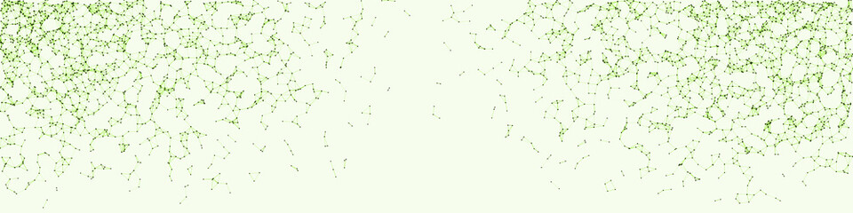 Network Mesh Procedural Art background illustration