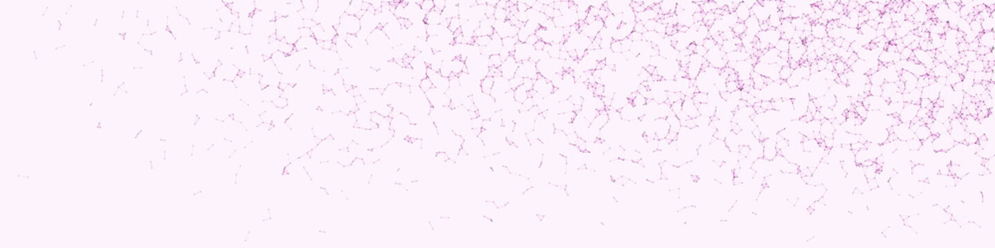 Network Mesh Procedural Art background illustration