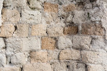 Texture of old bricks wall