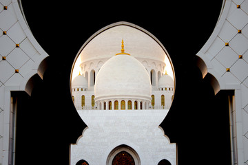 Abu Dhabi Grand Mosque the Dome