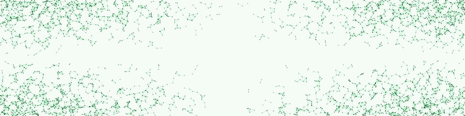 Network Mesh Procedural Art background illustration