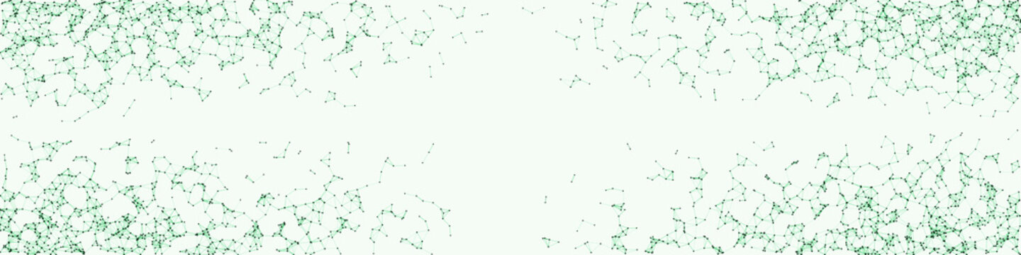 Network Mesh Procedural Art background illustration