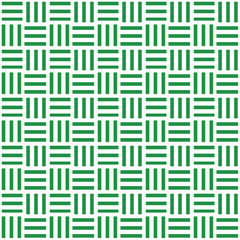 三崩し・網代文様　緑　2