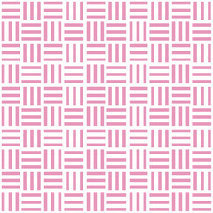 三崩し・網代文様　ピンク　2