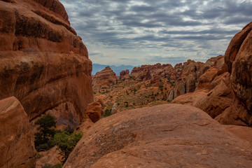The USA Southwest Arches National Parks are located in eastern Utah, north of the city of Moab in the United States. Its area is 310 km ².