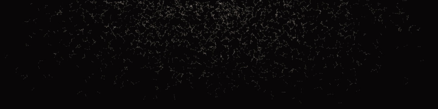 Network Mesh Procedural Art background illustration