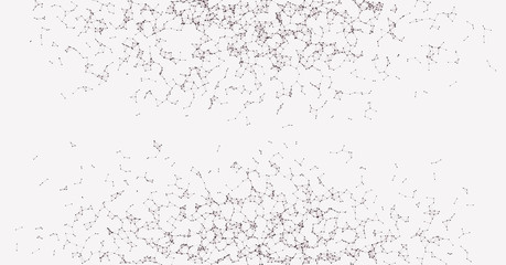 Network Mesh Procedural Art background illustration