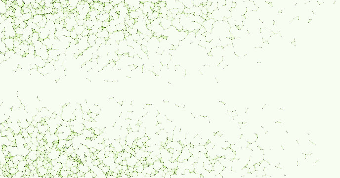 Network Mesh Procedural Art background illustration