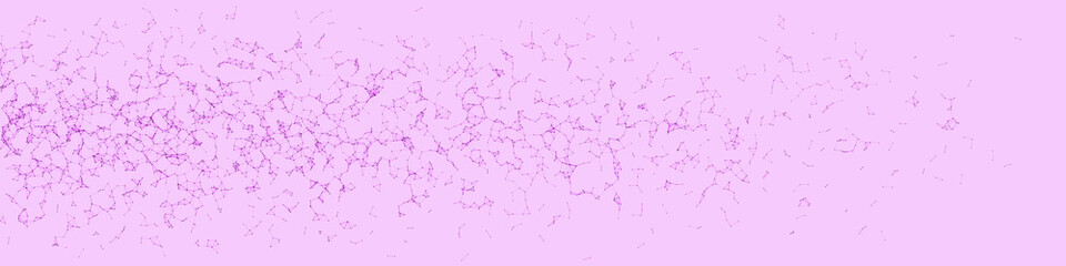 Network Mesh Procedural Art background illustration