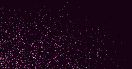 Network Mesh Procedural Art background illustration