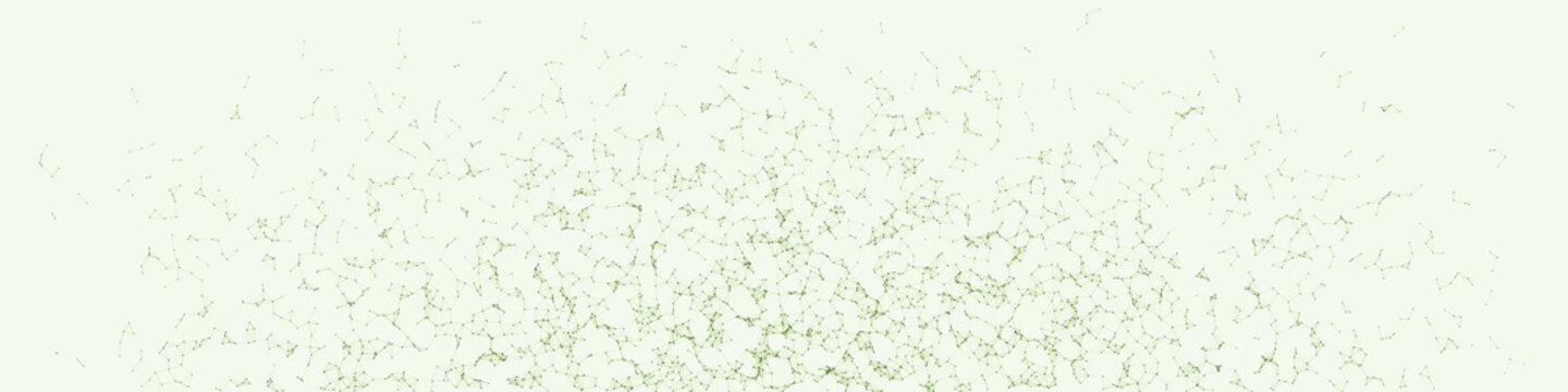 Network Mesh Procedural Art background illustration
