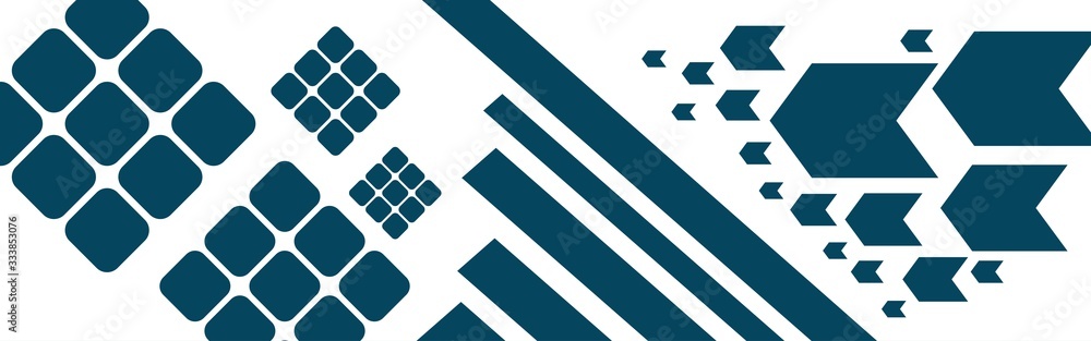 Poster trendy banner template or website headers with abstract geometric background.