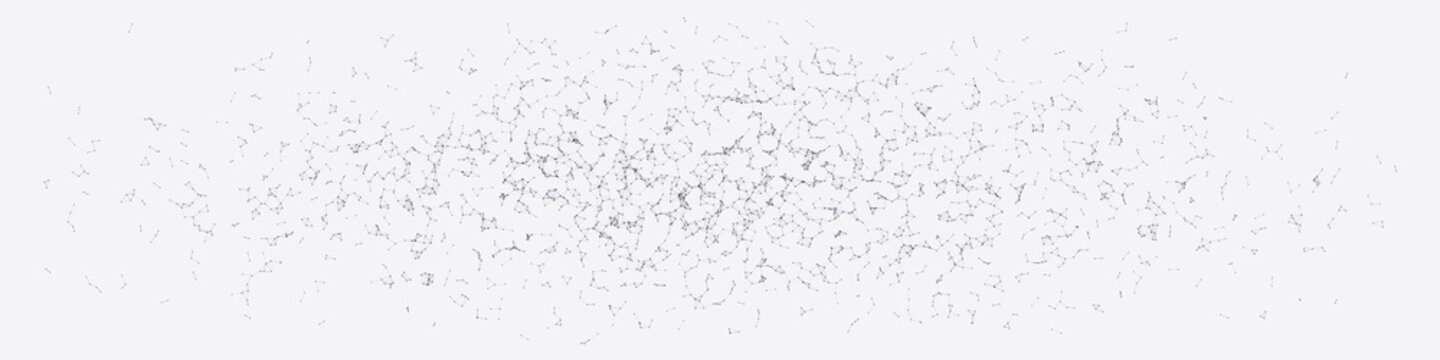 Network Mesh Procedural Art background illustration