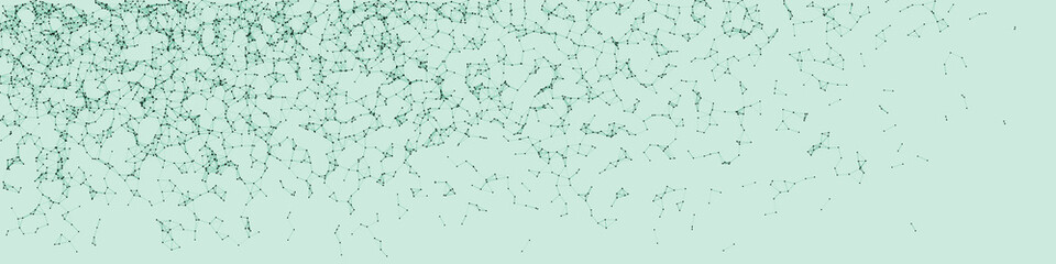 Network Mesh Procedural Art background illustration