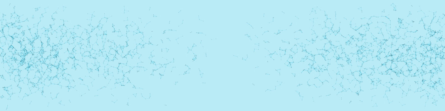 Network Mesh Procedural Art background illustration