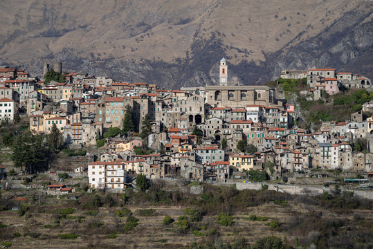 Triora ancient village, Province of Imperia, Italy