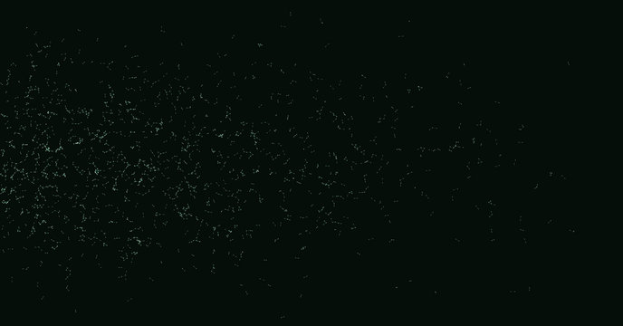 Network Mesh Procedural Art background illustration