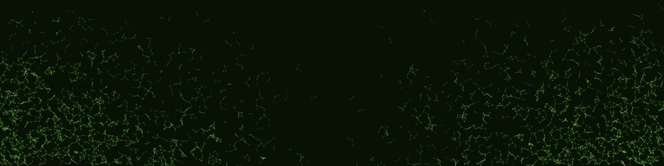 Network Mesh Procedural Art background illustration