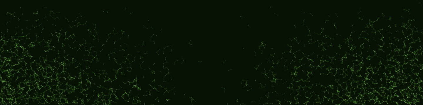 Network Mesh Procedural Art background illustration