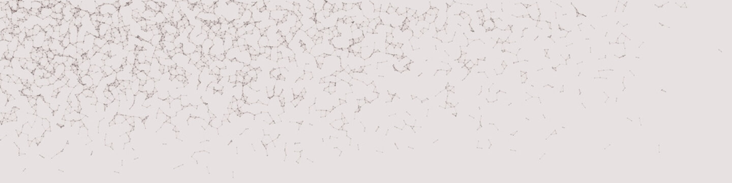 Network Mesh Procedural Art background illustration