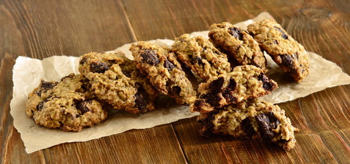 Chocolate сhip оatmeal сookies