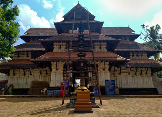 Sri Vadakkunnathan Temple in Trichur,India on March -8,2020