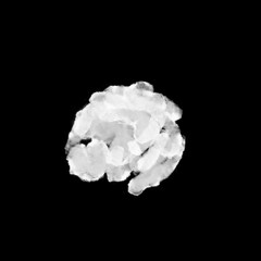 Wet ink geometric shape. Brush paint strokes. Texture brushes and modern grunge brush lines. Ink brush artistic design element for frame design. Isolated element.