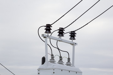 transformer and wires