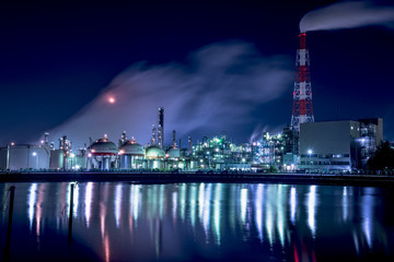 四日市コンビナート 工場夜景