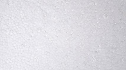 white plastic foam sheet background