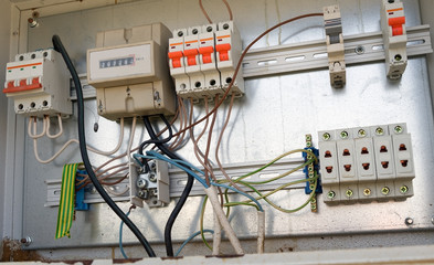 Old electric panel
