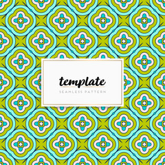 Background mandala seamless pattern vector